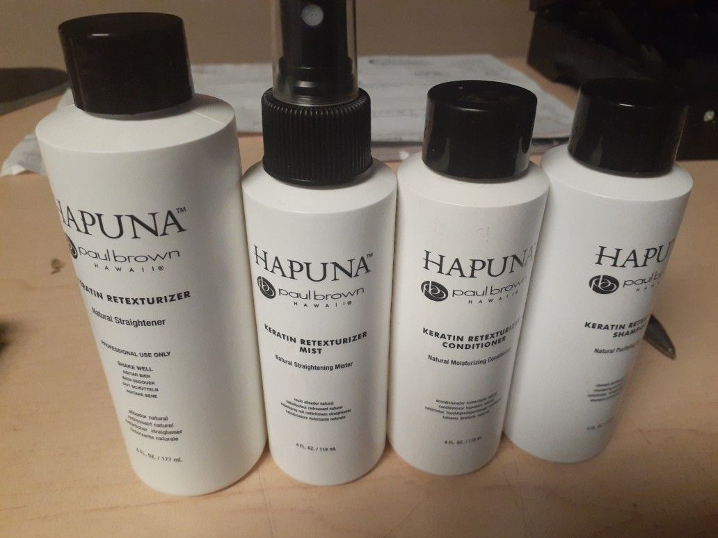 Professional hair products....