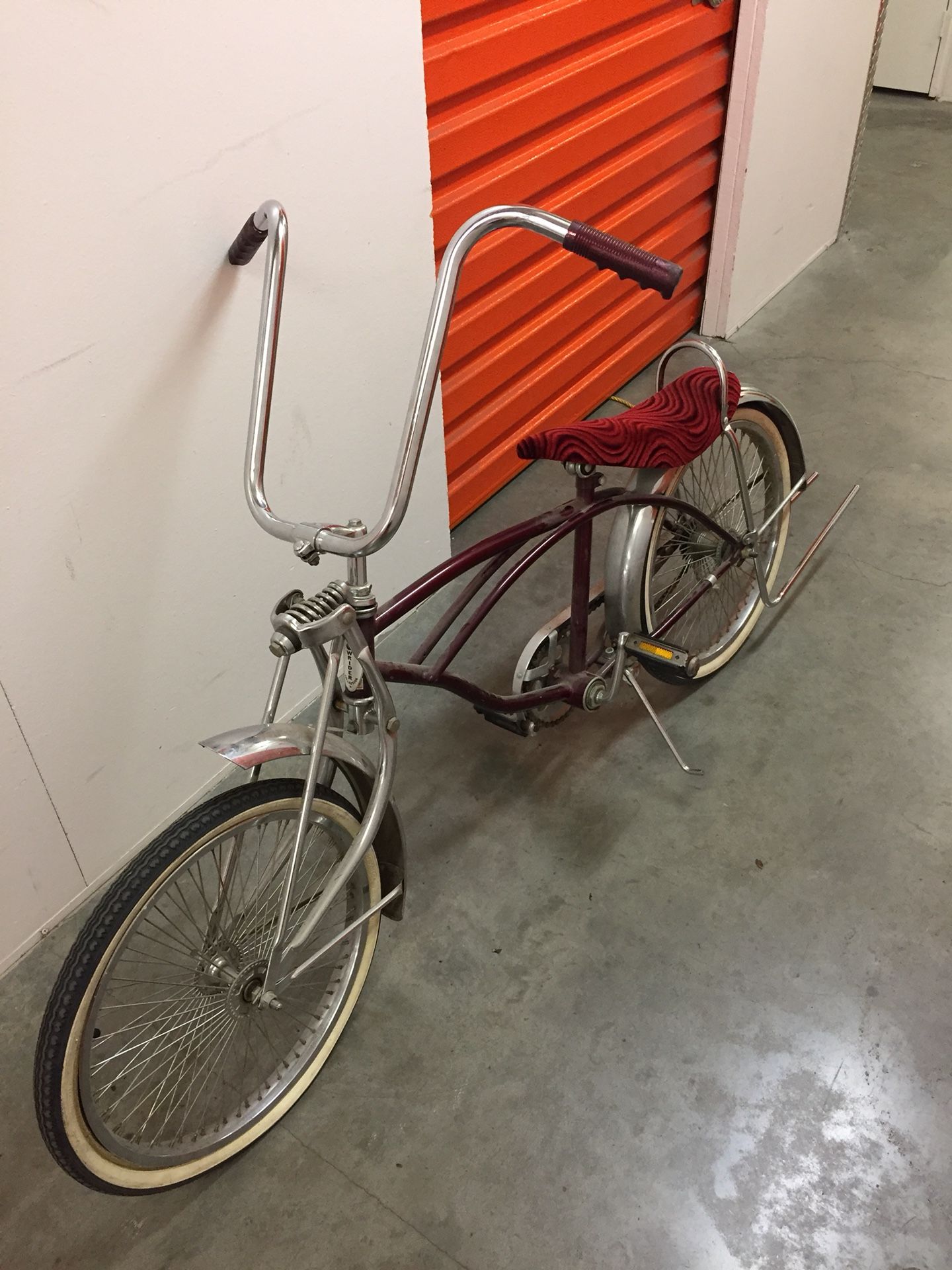 Red Low Riders bike