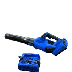 Kobalt Gen4 40-volt 520-CFM 120-MPH Battery Handheld Leaf Blower 4.0 Ah Battery And Charger
