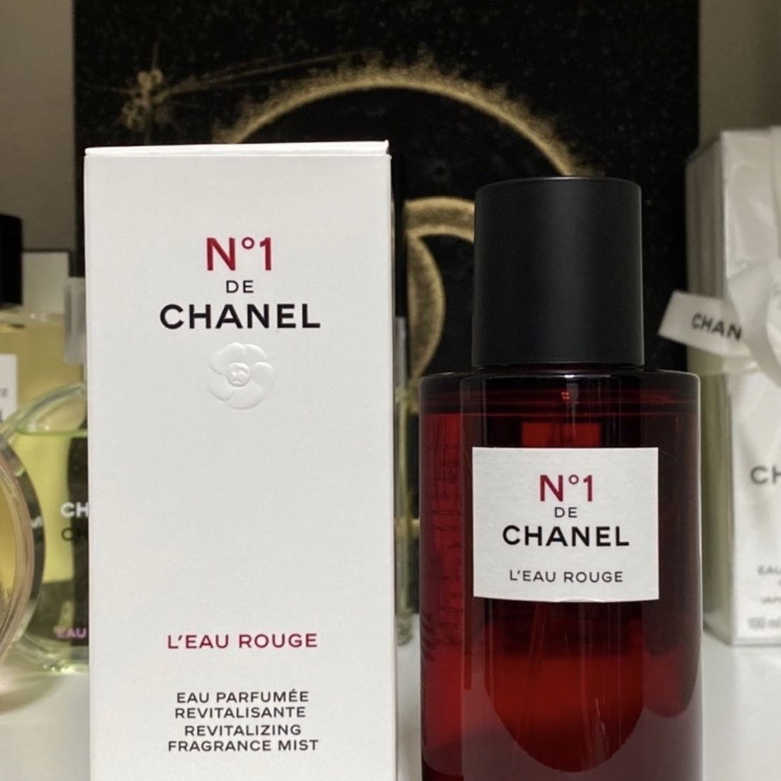 Chanel+No.1+L%27eau+Rouge+by+Chanel+Fragrance+Mist+3.4+oz for sale