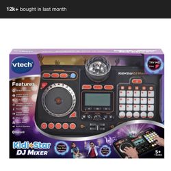Brand NEW VTech Kidistar DJ Mixer 