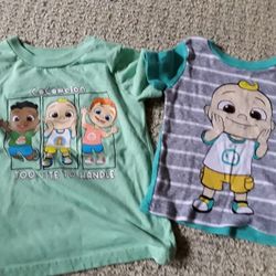 Cocomelon Tshirts,  Used 