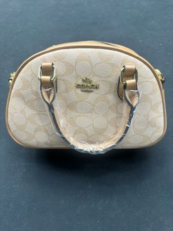 Coach Signature Mini Satchel Handbag