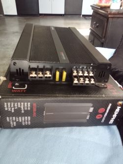 1200 watt Memphis 4 channel amp 100!