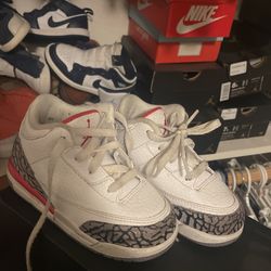 Retro 3 Jordan Size 7c