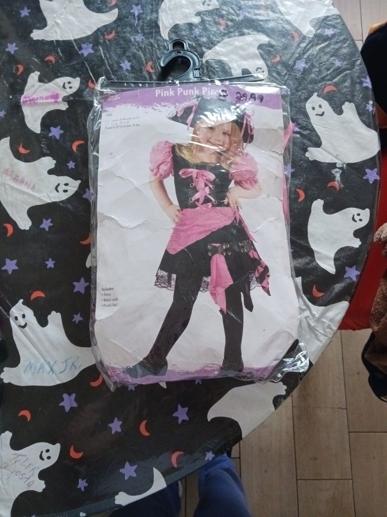 Pink Punk Pirate Small 24 Months To 2t