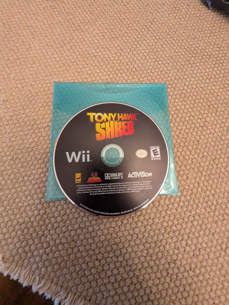 Tony Hawk: Shred (Nintendo Wii, 2010)
