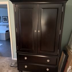 Black Armoir/TV cabinet