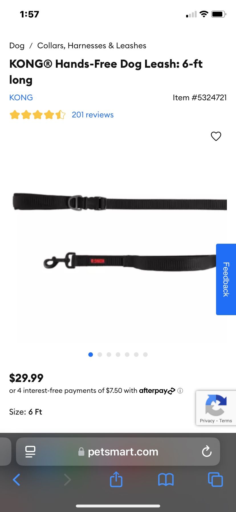 KONG BRAND NEW LEASH