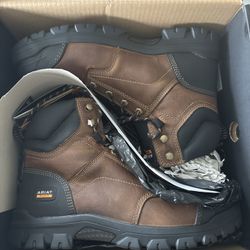 New Ariat Treadfast 6” Steel Toe Work Boots 12 EE Wide (Unworn)