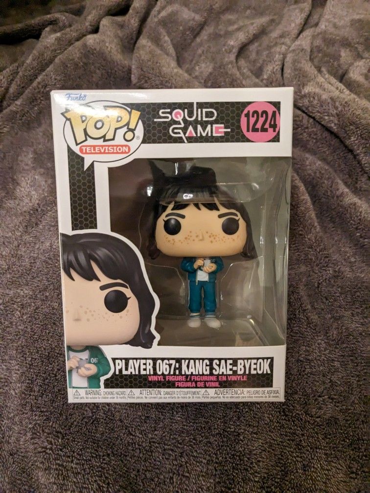 Player 067: Kang Sae-Byeok Squid Game Funko Pop