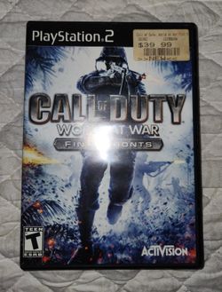 Call Of Duty World At War Final Fronts