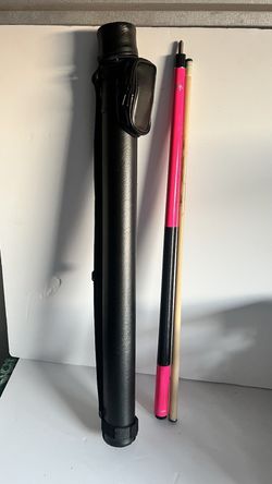 Scorpion Pool Cue Pink + Case Billiard Set