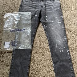 Off White Pants Size 32 