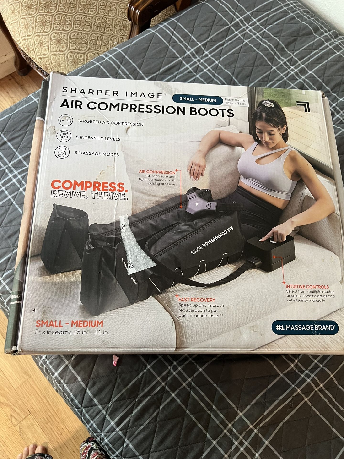 Air Compression Boots