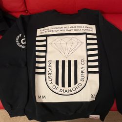 SZ MEDIUM DIAMOND LIFE CREWNECK