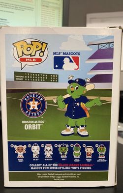 Funko Pop! MLB Mascots #04 - Orbit Astros Vaulted!! Autographed by