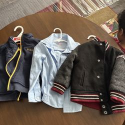 3T Toddler Boy Tommy Hilfiger Jacket/Guess Jacket Bundle