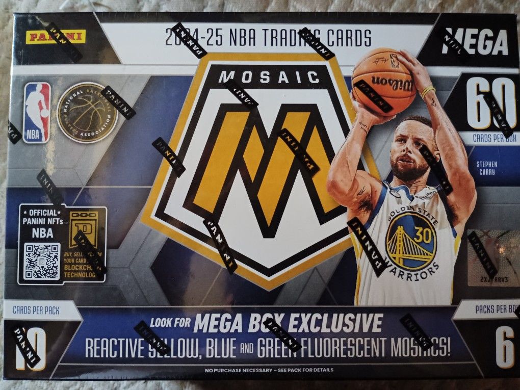 Mosaic Mega Box Trading Cards 