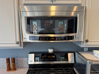 30” LG Stainless Steel Over-the-Range Microwave