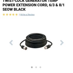50 Amp Power Cord 100’