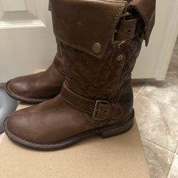 UGG Leather Biker Boots