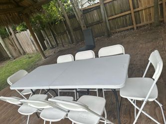 Tables, chairs