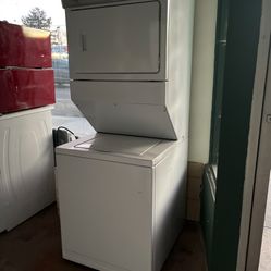 Whirlpool Stackable Washer And Electric Dryer Used 