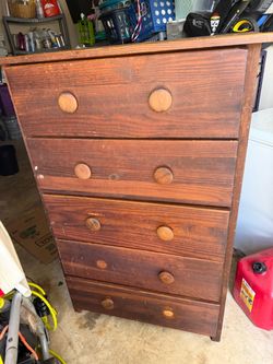 Real Wood dresser