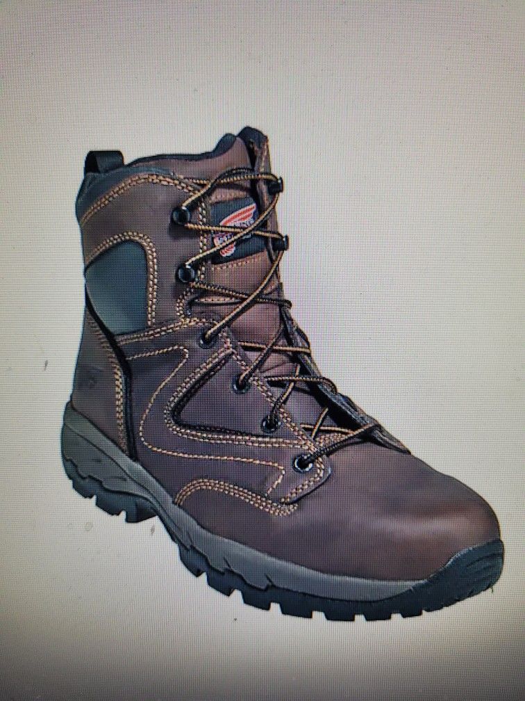 Red Wing Men Aluminum Safety Toe Boots 9.5