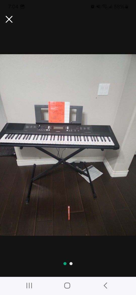 It's Available Bell And 19av- Piano Yamaha psr ewr 300