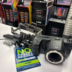 Blackmagic Camera 6K w/ Cage, Focus Zoom Control | $0 Down