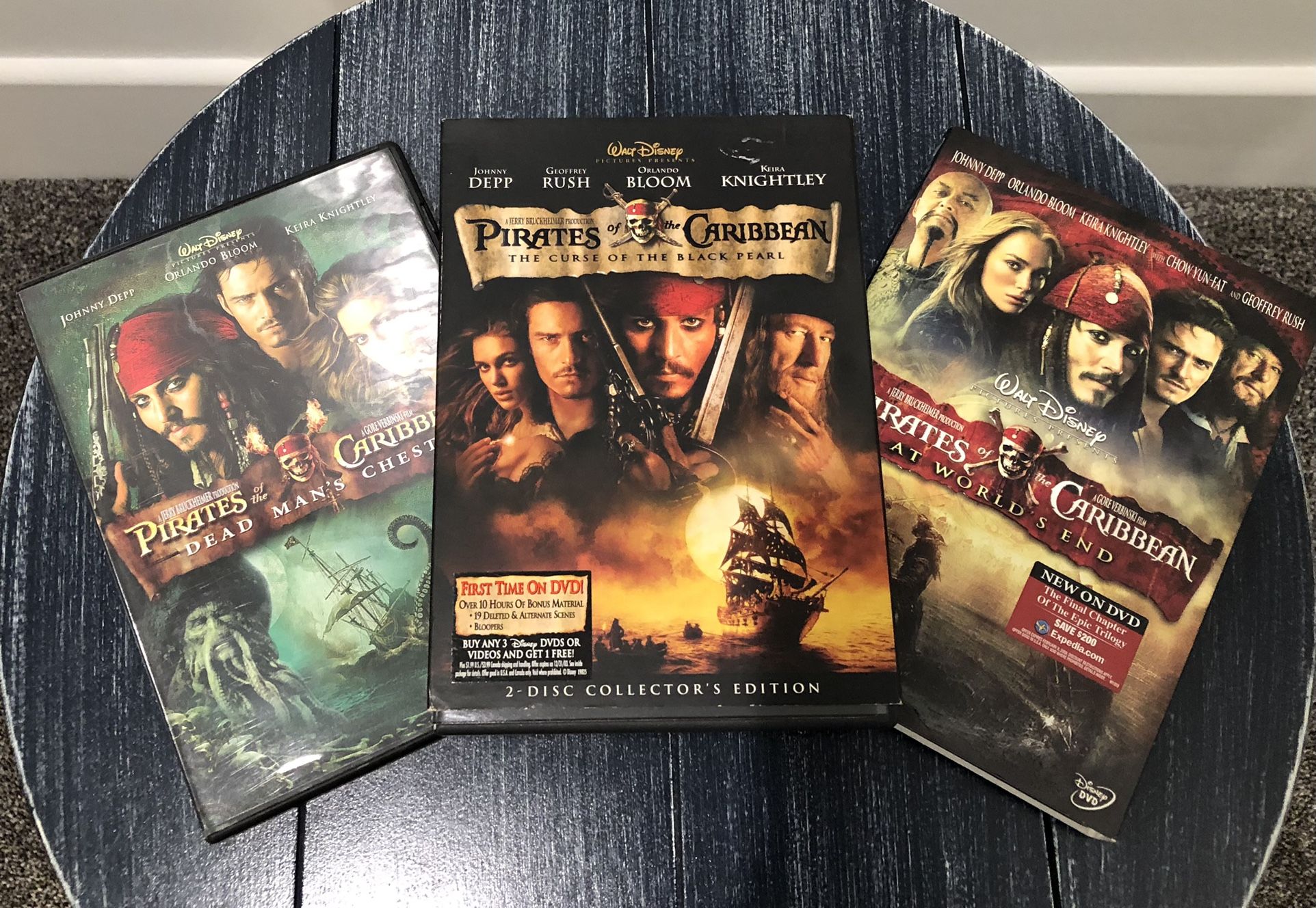 Pirates Of The Caribbean 3 DVD Set