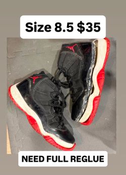Jordan’s bred size 8.5 need full Reglue