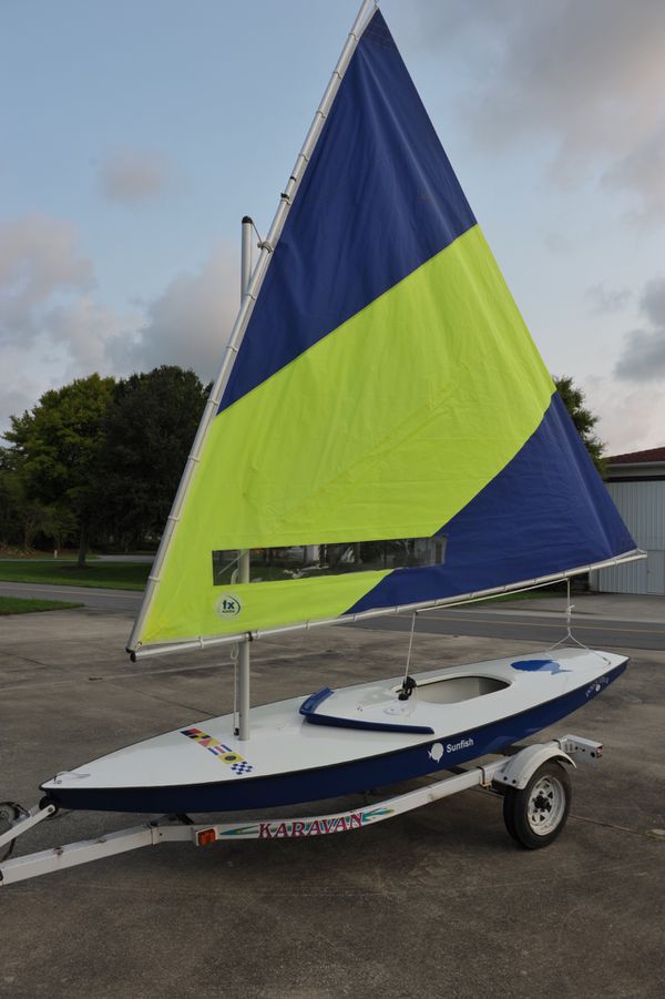 sunfish sailboat trailer