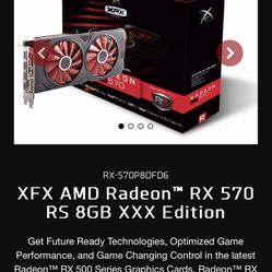 AMD XFX GRAPHICS CARD DDR 4 