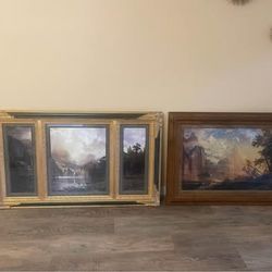 high-quality reproduction print of albert bierstadt 