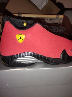 Jordan 14 FERRARI in size 9 men's