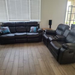 Reclining Sofa & Loveseat