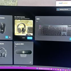 Logitech Gaming Peripherals ( G703 / Pro X wireless / Brio 4k / G815 )