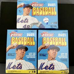 Topps Heritage Baseball 2021 NEW!!!