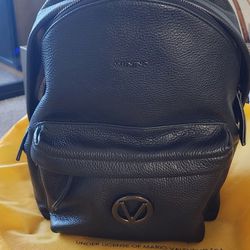 New Valentino Unisex Leather Backpack