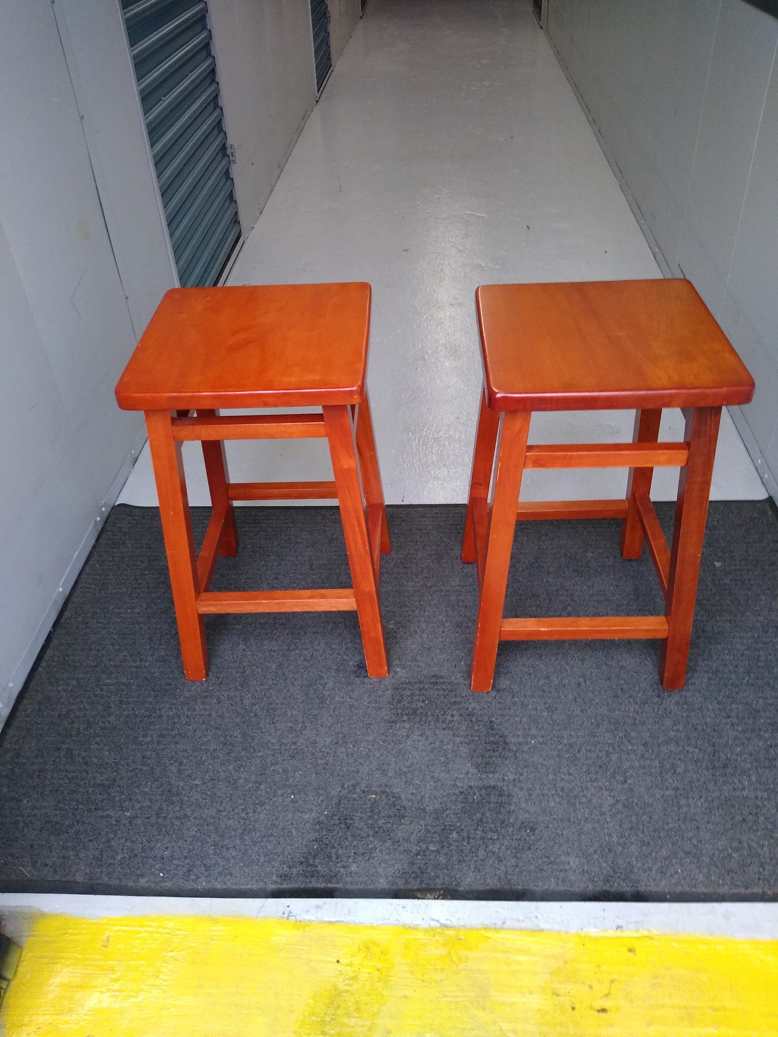 Two bar stools $20.00 are offer