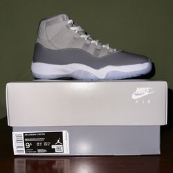 Nike Air Jordan Cool Grey 11’s  Size 9.5