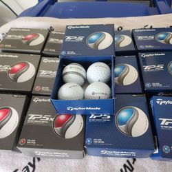 Taylormade TP5 &TP5X Golf Balls 