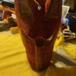 Handmade One Of A Kind Hand Painted Guatemala Mask