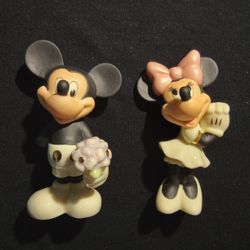 Lenox Mickey And Minnie Salt And Pepper Shakers NIB