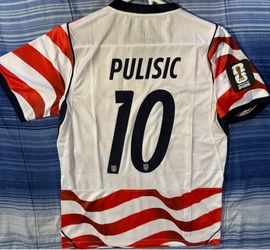 Home USA World Cup Jersey, Pulisic #10