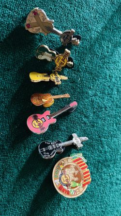 Hard Rock Cafe Pin Collection 