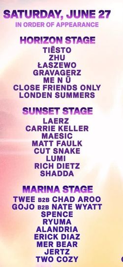 Into the horizon fest